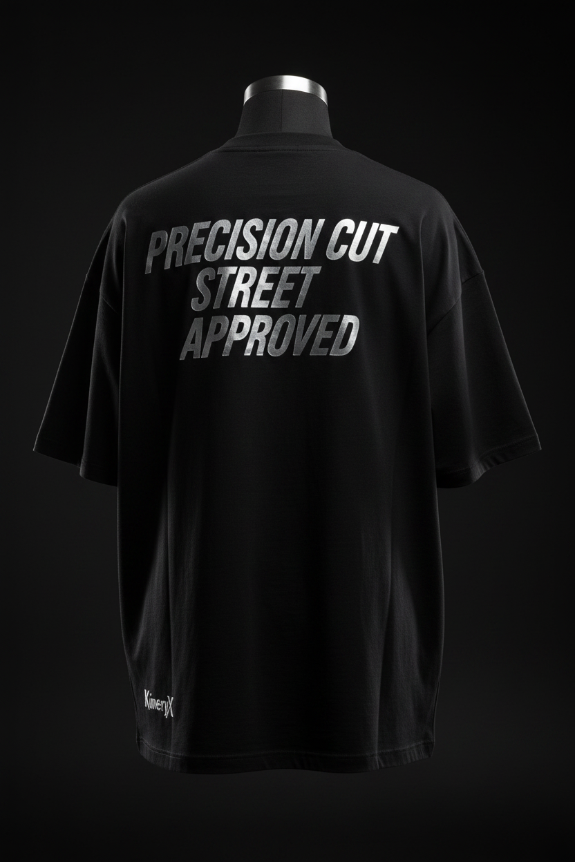 Precision Cut Street Approved Tee — Reflective Nylon