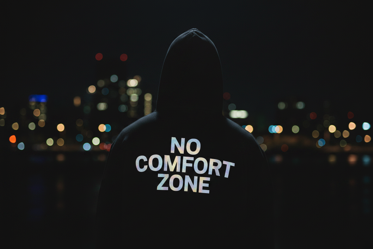 NO Comfort Zone — KineryX Ad