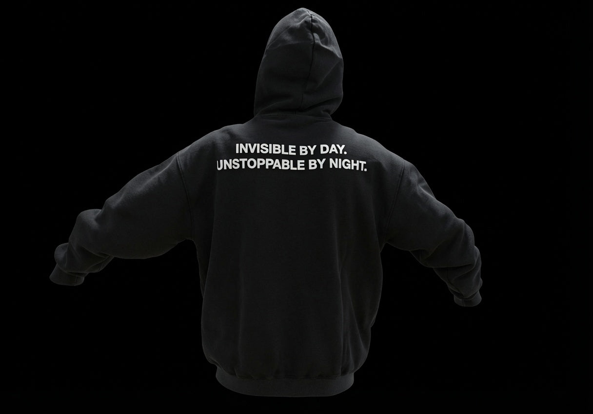 Invisible By Day Hoodie